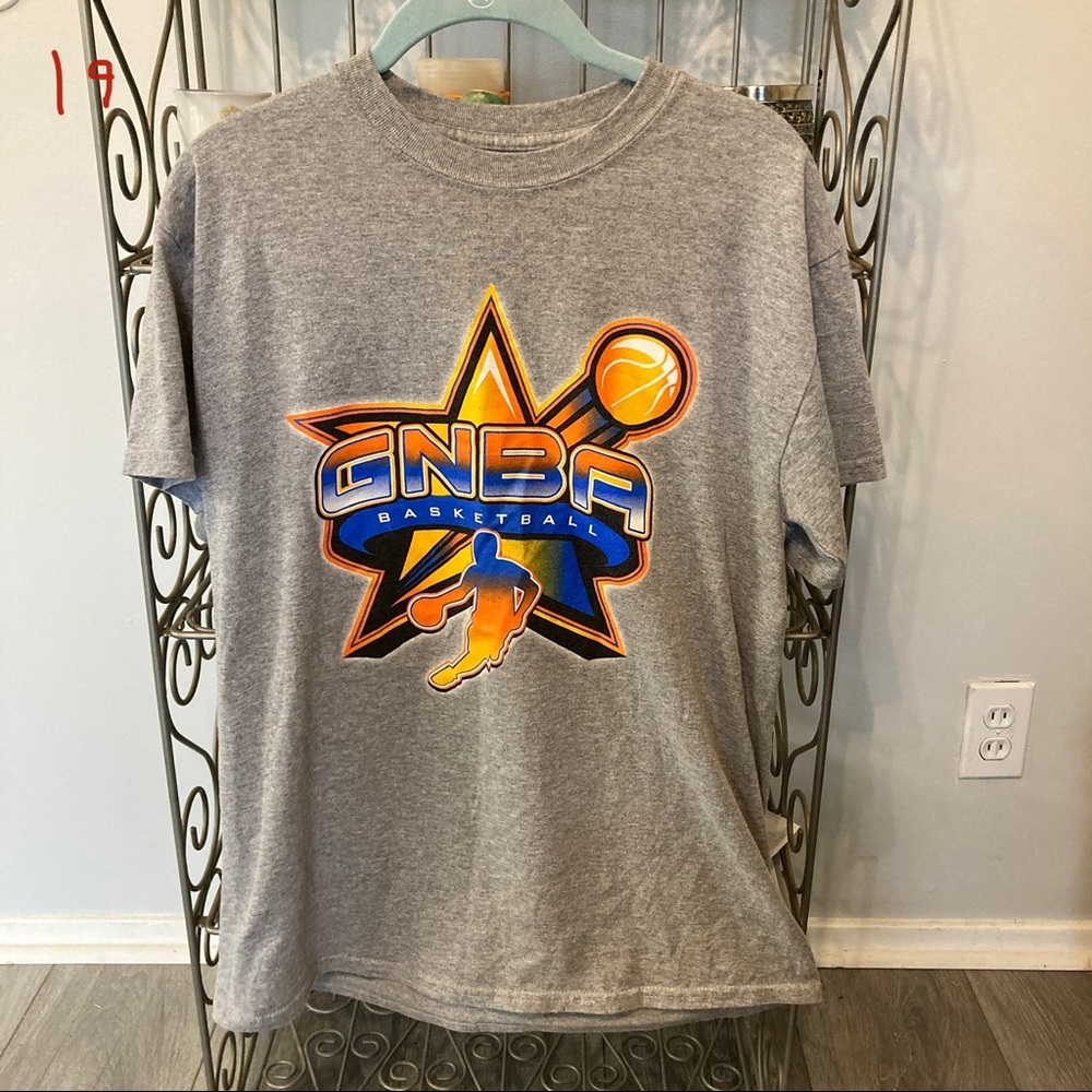 GNBA Grey tee